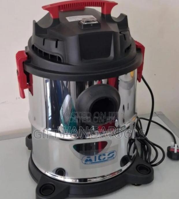 Silver. Home Use Tlac 20l Vacuum Cleaner Wet and Dry