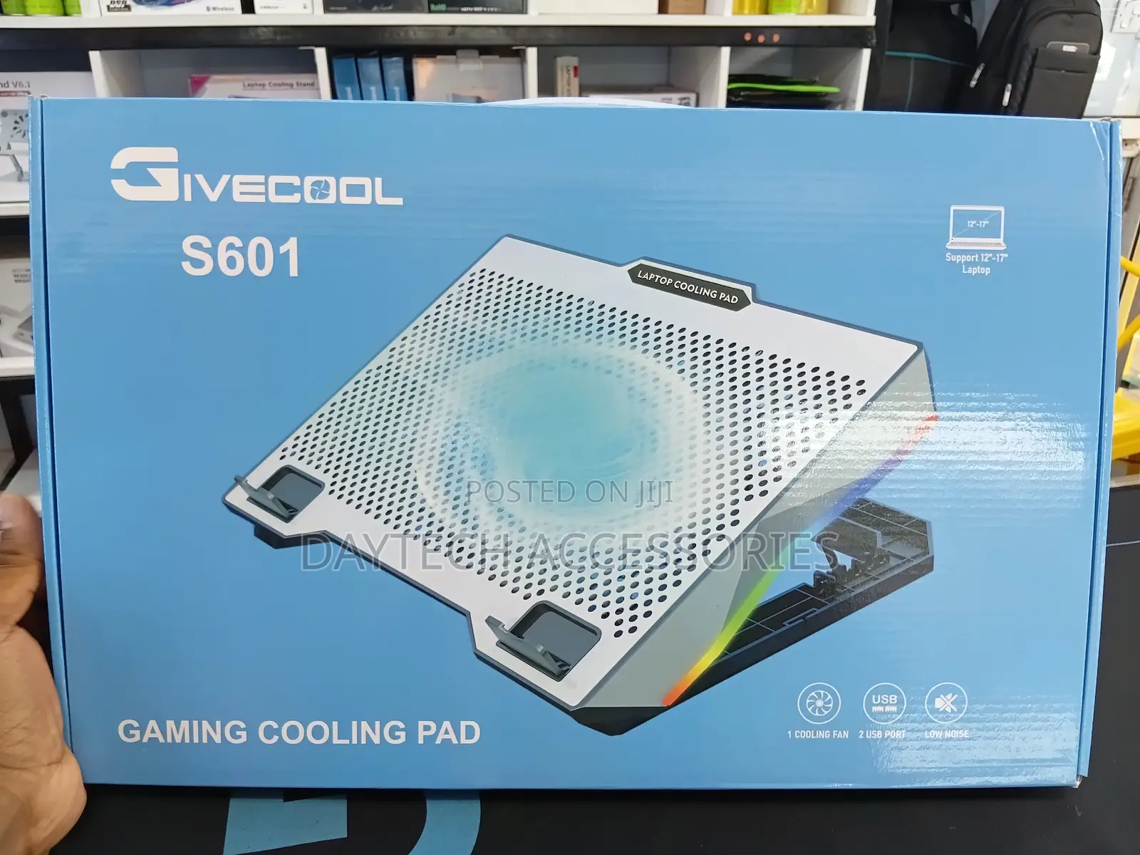 This Is a Givecool S601 Gaming Laptop Cooling Pad.