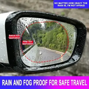 Rainproof Sticker Side Mirror Window Protective Film Rain Shield