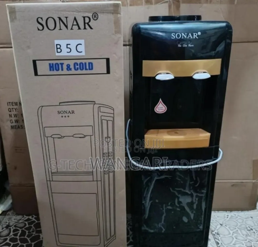 Two Taps Water Dispenser Sonar B5c Dispenser. Cold Water