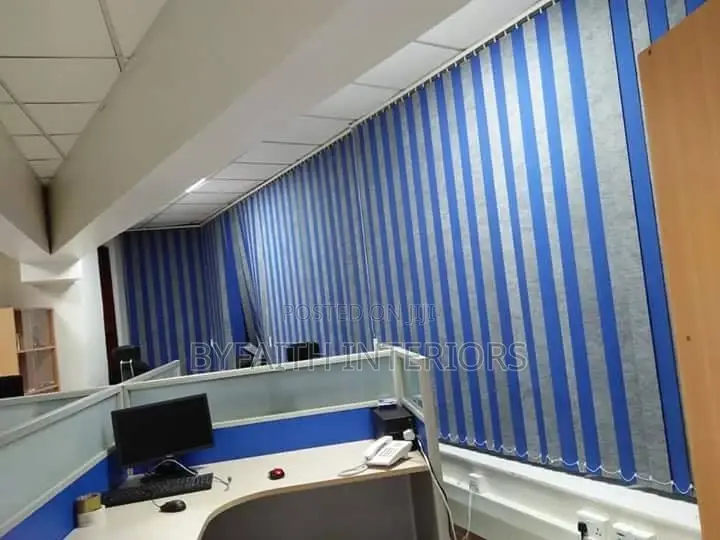 Clean Lined Vertical Blinds