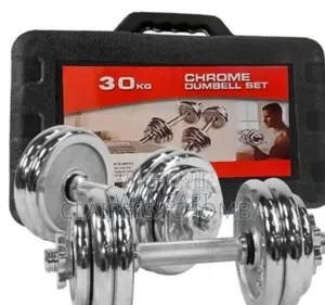 High Quality Chrome 30kgs Dumbesl