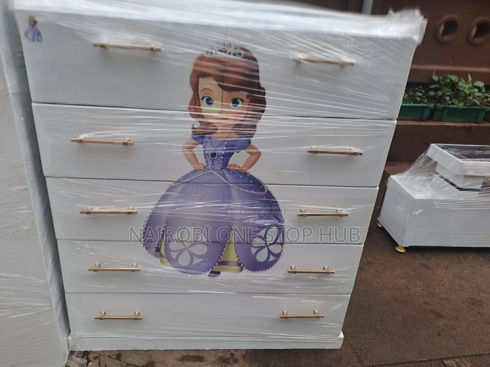 Baby Cartoon Themed Cabinet