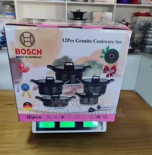 Heavy Original Make. 12pcs Bosch Cookwares 12pcs