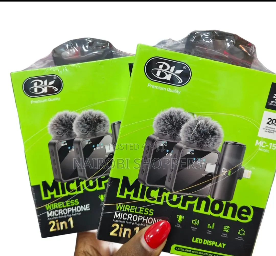Wireless Microphone 2 in 1