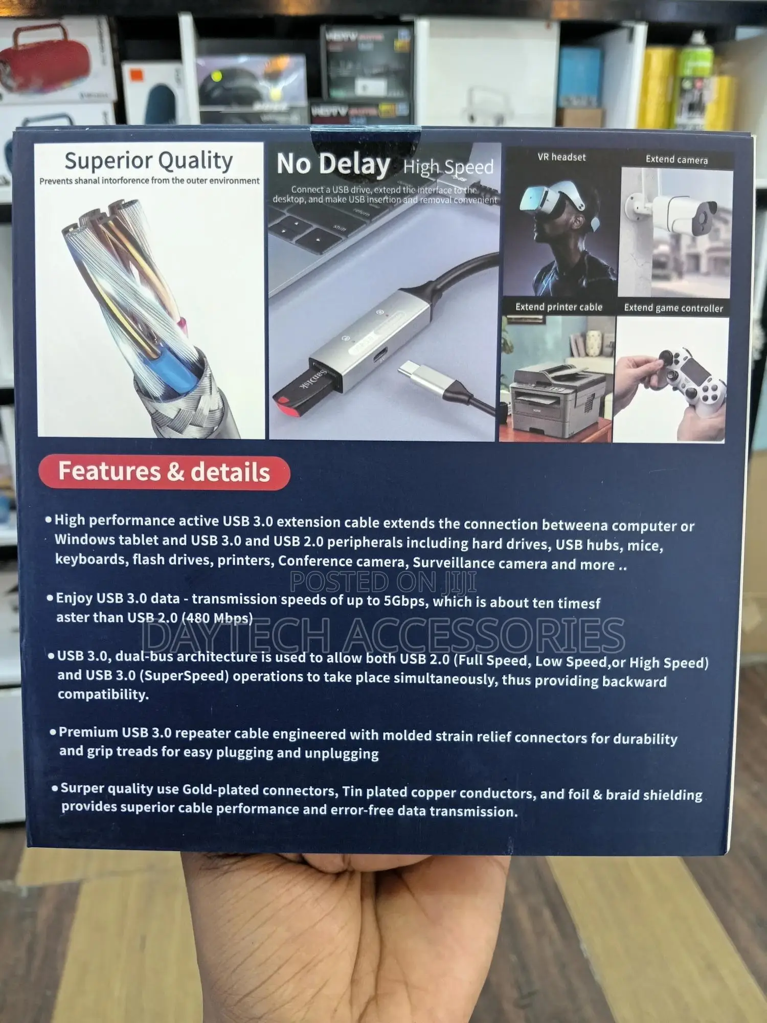 This Is a 10m Usb 3.0 Active Extension Cable.