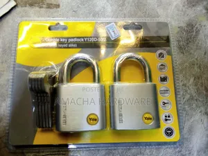50 Mm Yale Dimple Key (2 Padlocks,Same Key)
