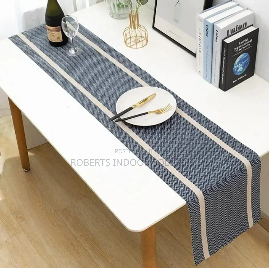 Herringbone Patterned Table Runner