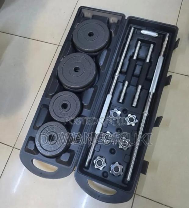 Blackish 50kgs Dumbells Set
