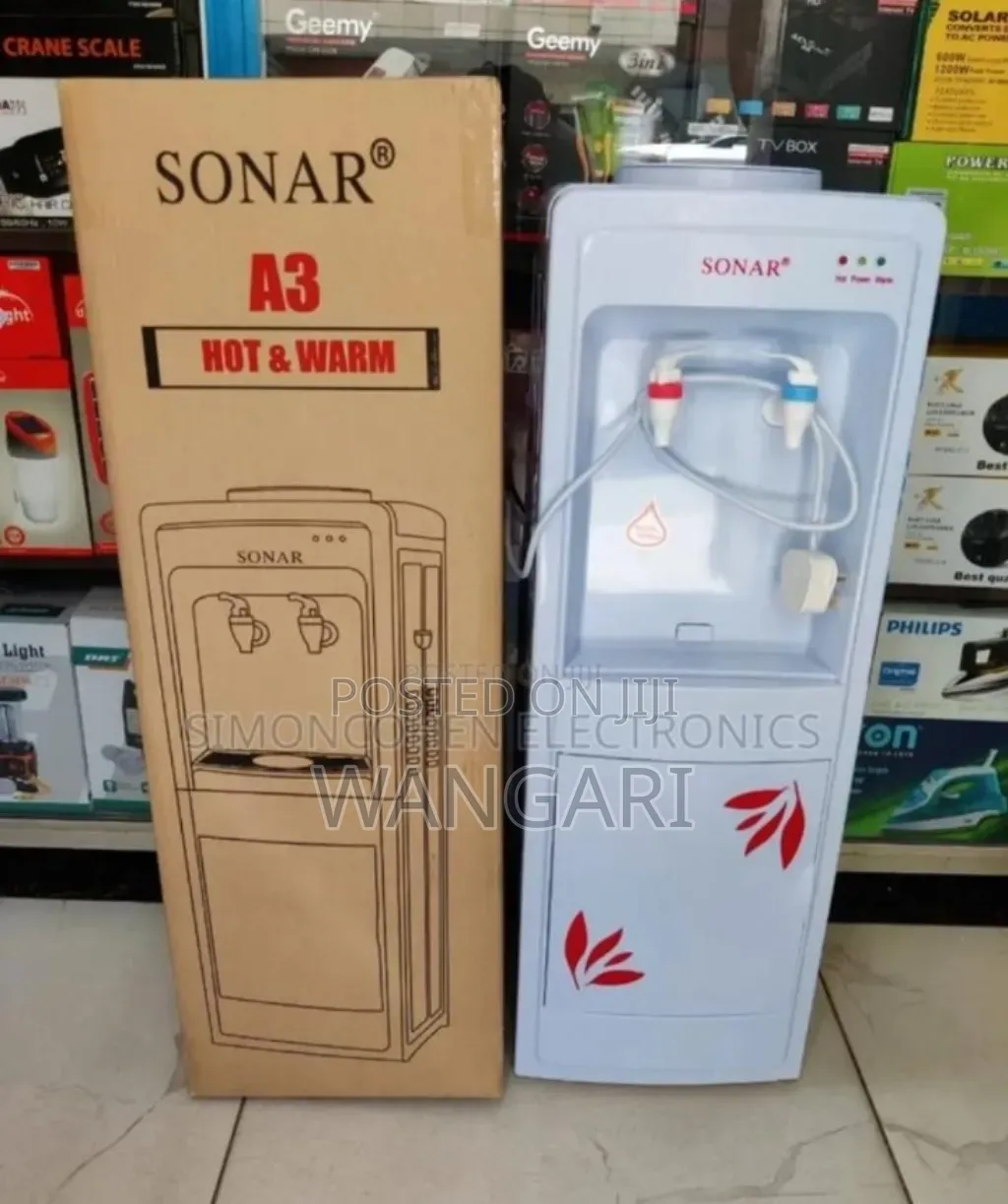 Colour White Sonar Dispenser A3