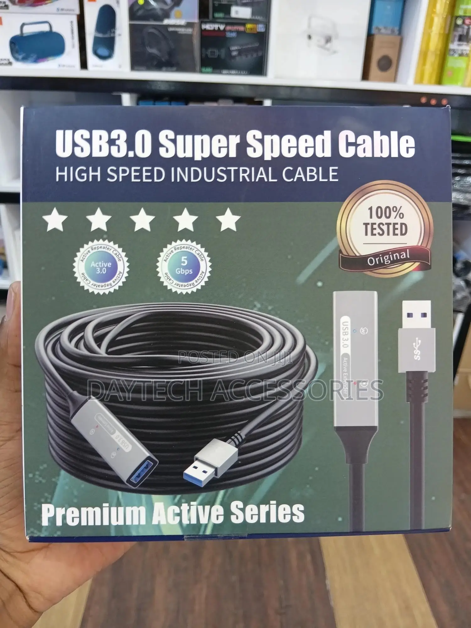 Active Usb 3.0 a Male to Female Extension Cable 10m