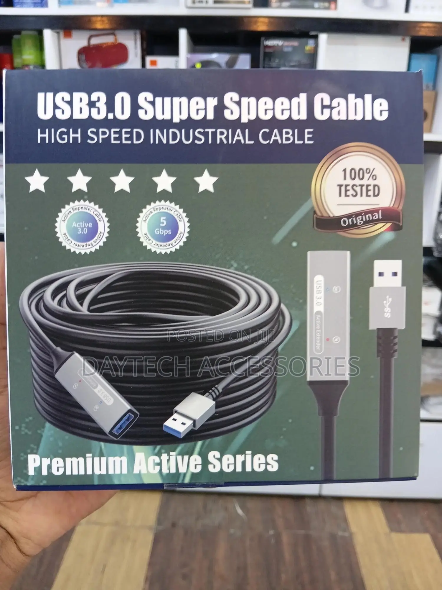 Active Usb 3.0 a Male to Female Extension Cable 10m