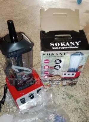 Colour Red Sokany Commercial Blender