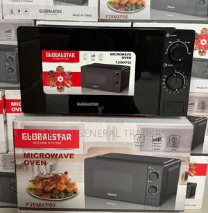 Globalstar 20l Manual Microwave Oven-Black