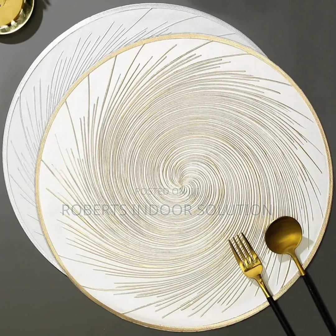 Embellished Round Placemats