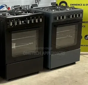 BJS Cooker, Elite Model 60×60 3+1 Electric/Gas Cooker Black Grey