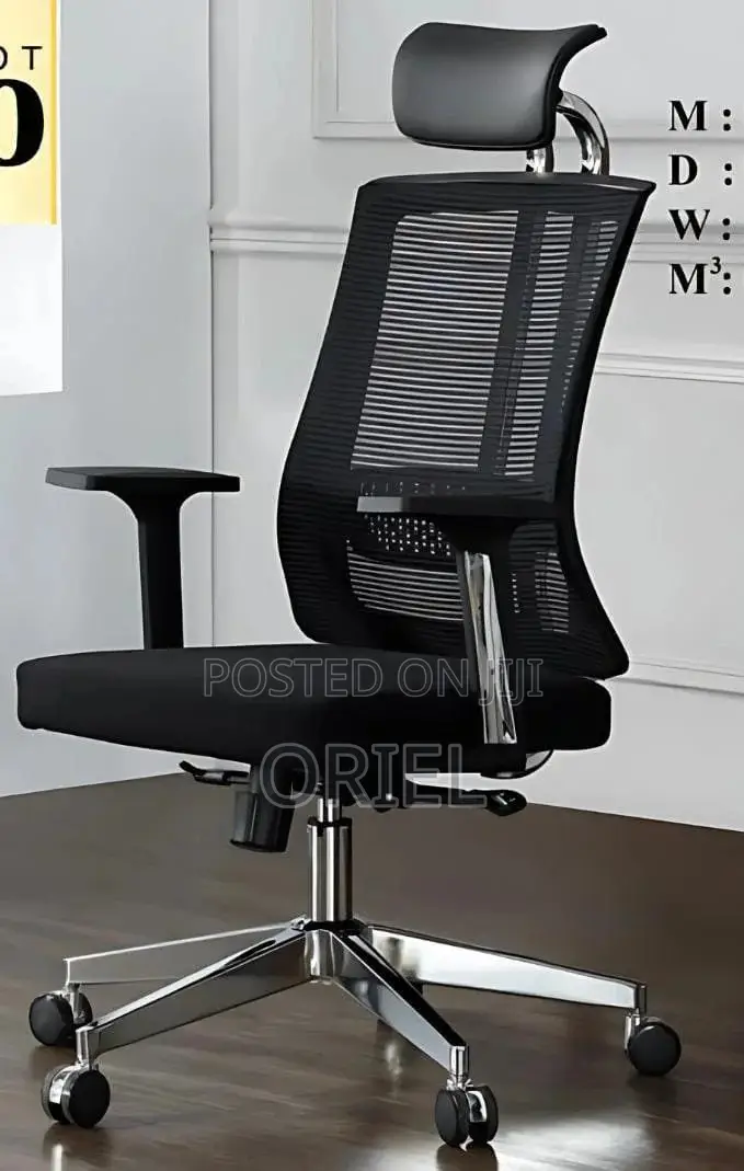 Office Chair : Orthopedic Office High-back Chair