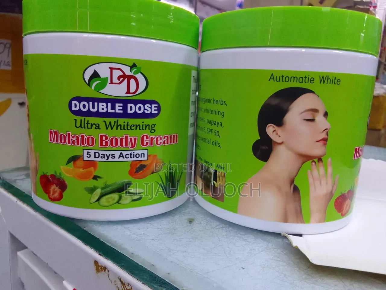 Double Dose Ultra Whitening Molato Body Cream
