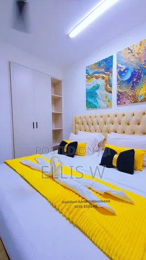 Two-Bedroom Airbnb Mombasa Town, Buxton Point With Swimming Pool, Gym