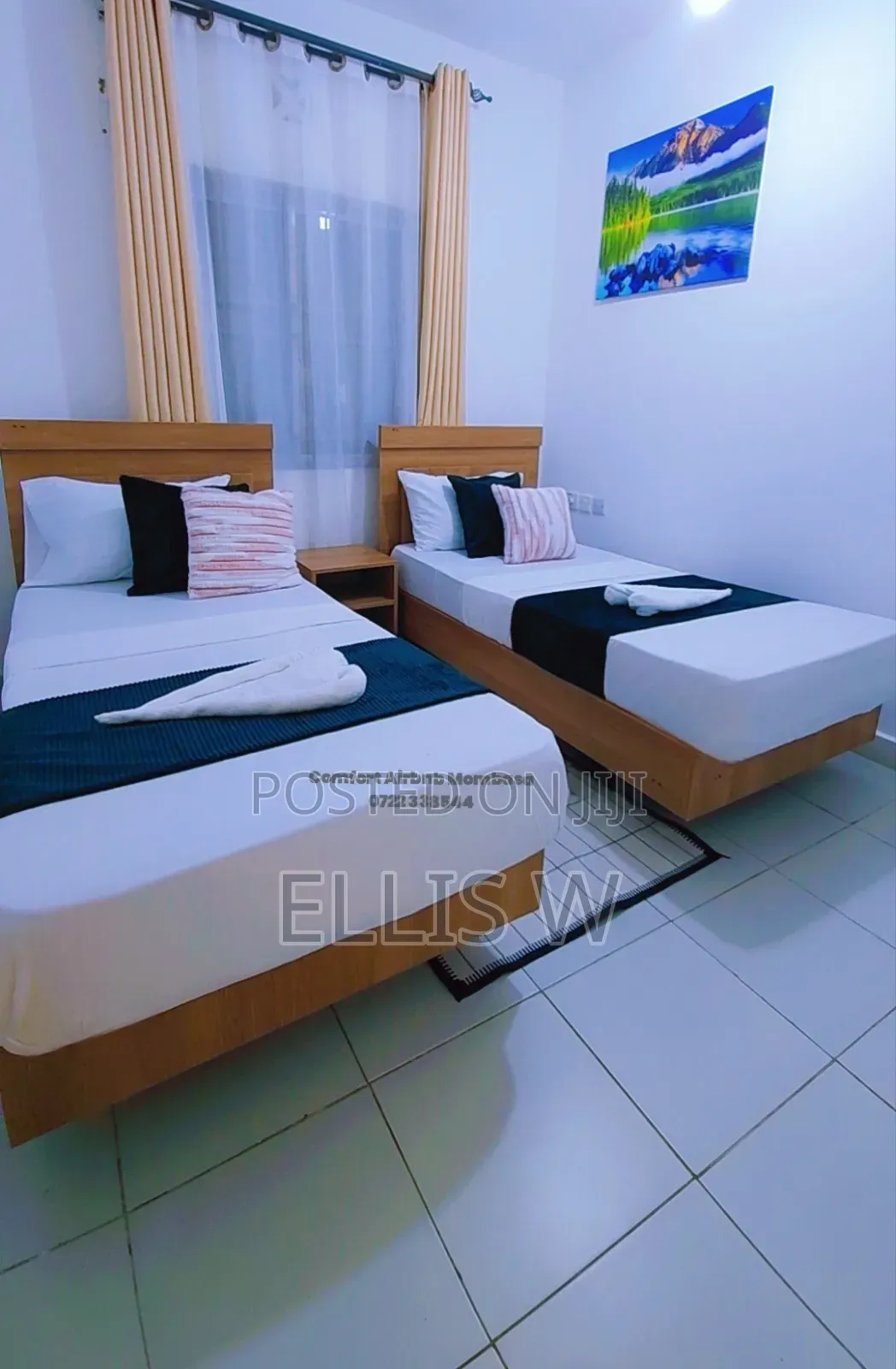 Two-Bedroom Airbnb Mombasa Town, Buxton Point With Swimming Pool, Gym