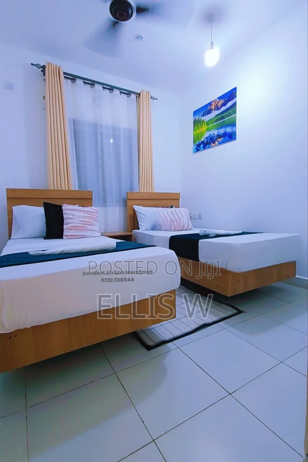 Two-Bedroom Airbnb Mombasa Town, Buxton Point With Swimming Pool, Gym