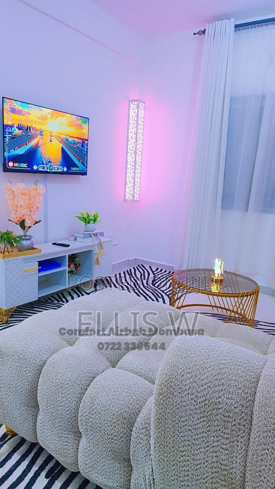 Two-Bedroom Airbnb Mombasa Town, Buxton Point With Swimming Pool, Gym