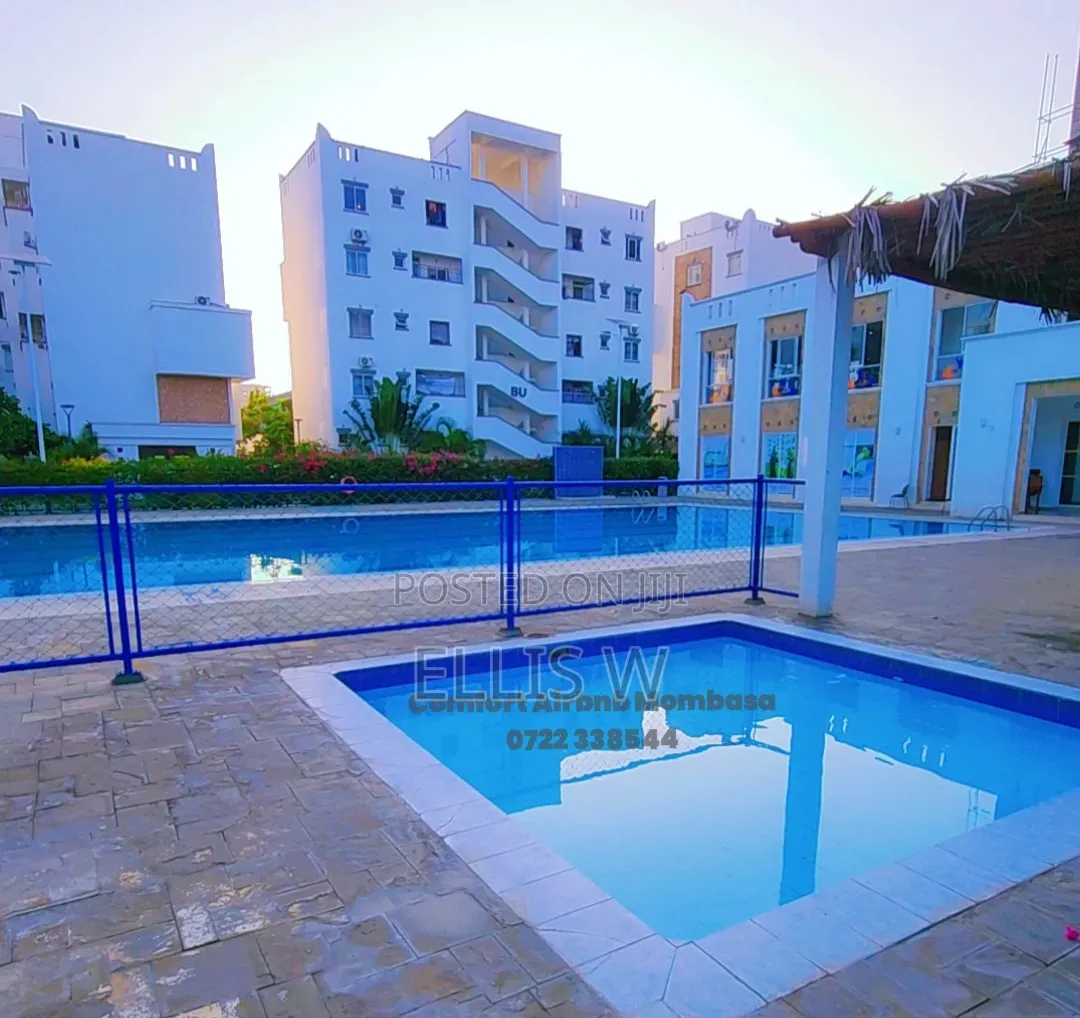 Two-Bedroom Airbnb Mombasa Town, Buxton Point With Swimming Pool, Gym