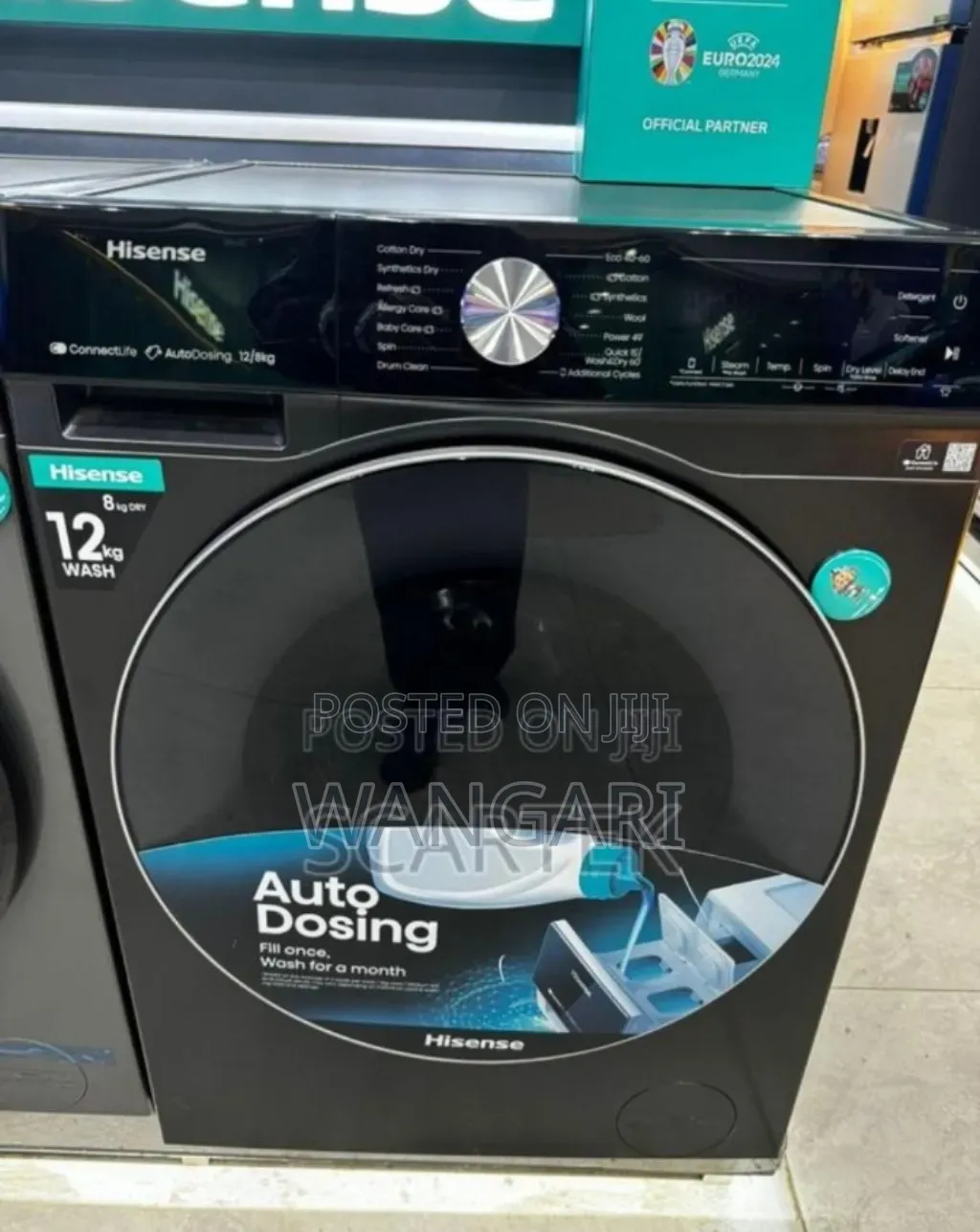 With Warranty Hisense 12kgs Wash and Dry Washing Machine