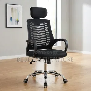 Ergonomic Office Chair With Headrest Support