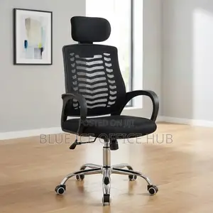 Ergonomic Office Chair With Headrest Support