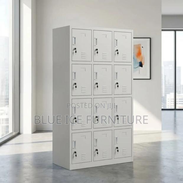 12 Door Storage Cabinet