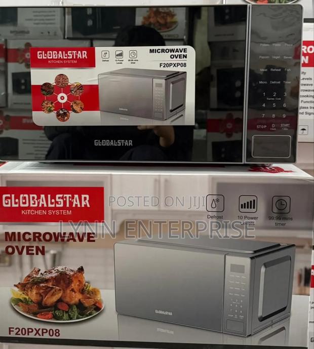 20 Litres Silver Globalstar Digital Microwave