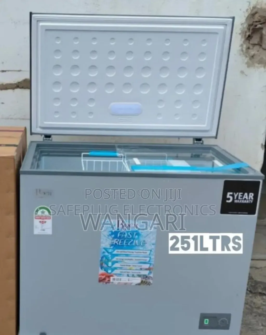 With Free Guard Roch 251l Freezer