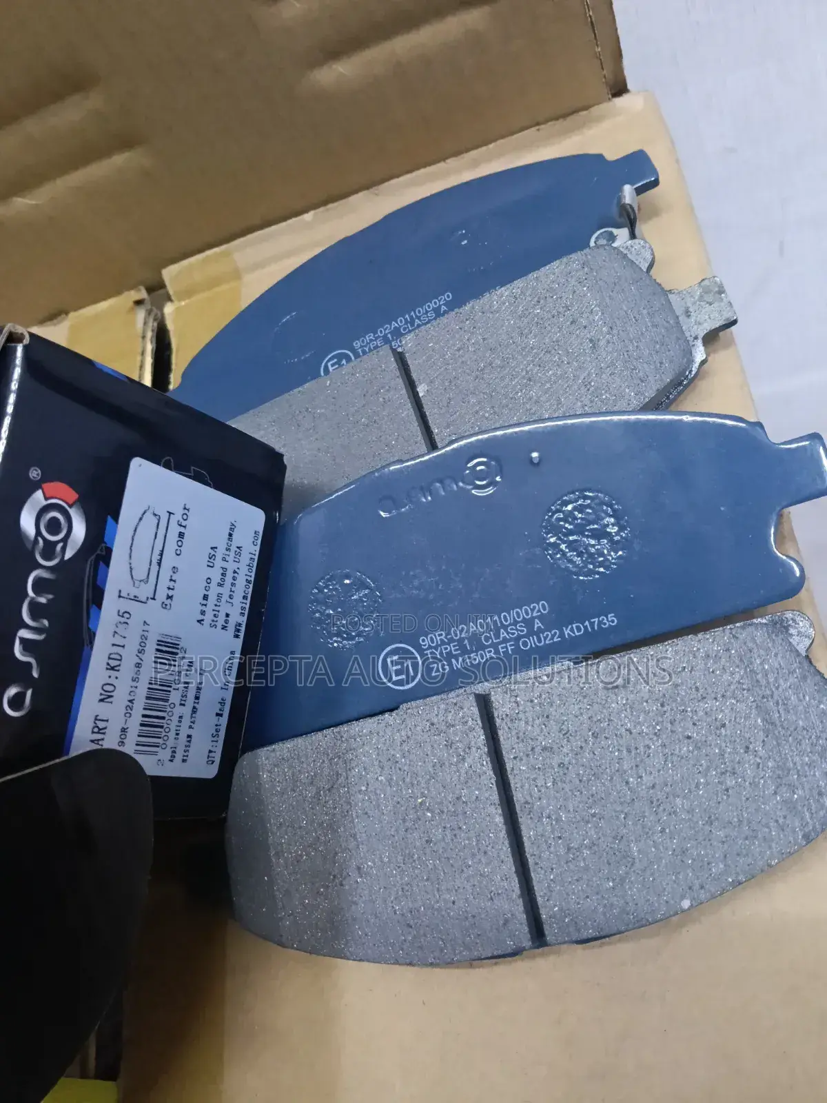 Nissan X-Trail T30,Terrano,H/Body D22 Asimco Front Brake Pads Kd1735