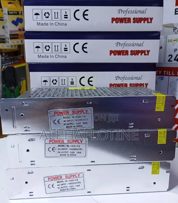 30 Amps 12v Dc 360 Watts (12v × 30a) CCTV Power Supply
