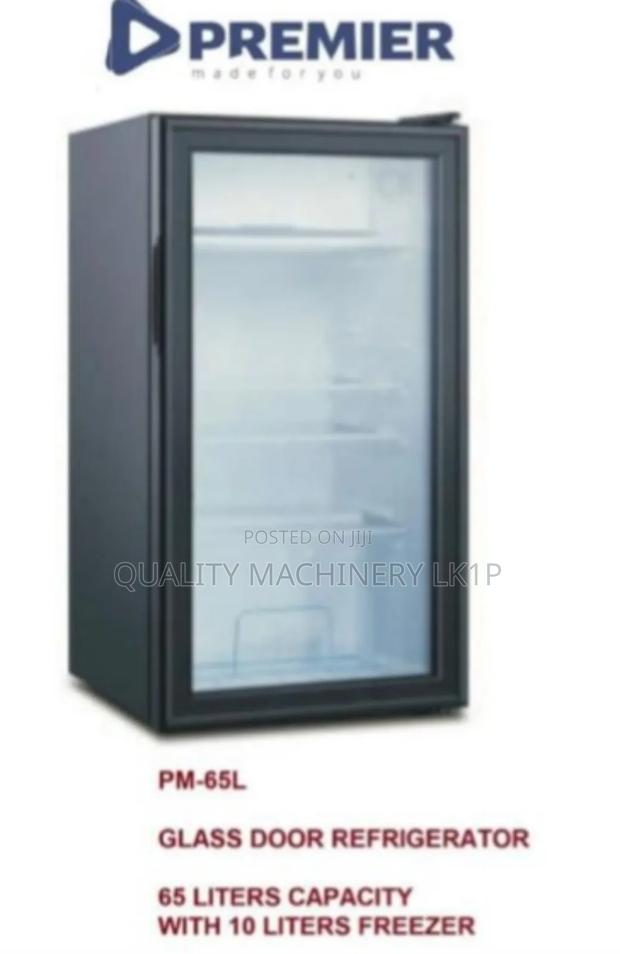 Quality Premier 65l Glass Door Refrigerator Mini Fridge With Freezer