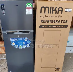 *Mika Refrigerator Double Door 138litres