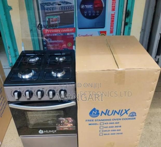 Plus Regulator Offer Nunix 4burner Gas Cooker - main view