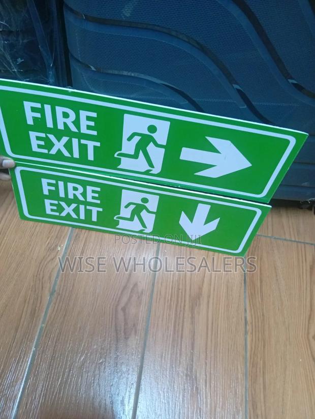 Fire Exit Sign. √°° - main view