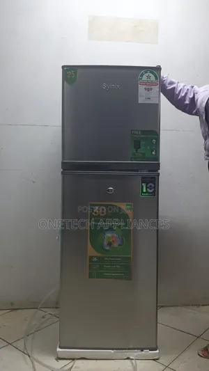 Syinix 137l Double Door Fridge Fd1800bf02