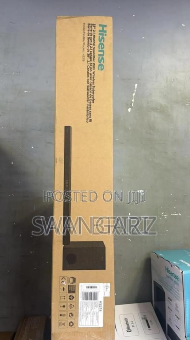 Wall Mountable Hisense Sound Bar Hs218.
