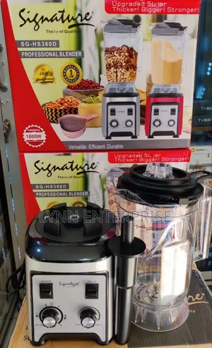 *Signature Commercial Blender 5litres 1800w