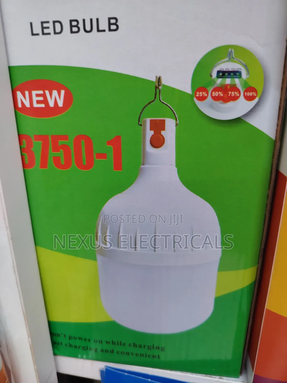 Rechargeable Bulb 50w (Big)