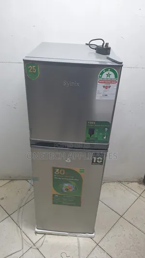 Syinix 137l Double Door Fridge Fd180bf02k