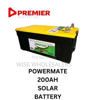 Powermate 200ah Solar Battery. √°°