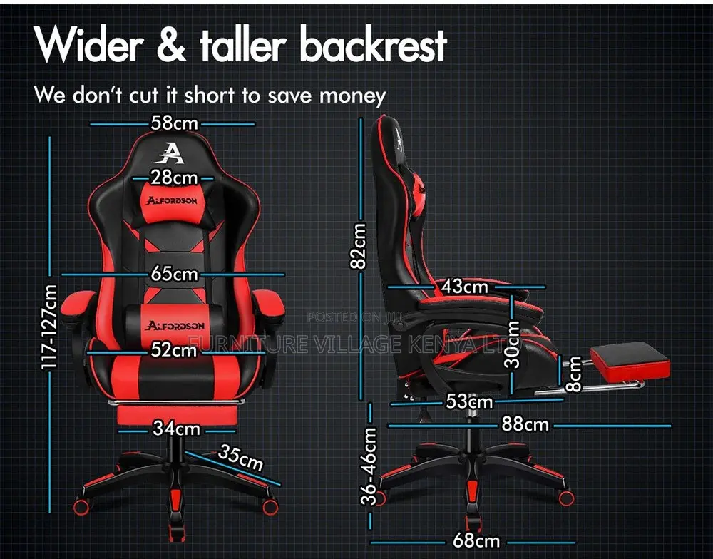Gaming Chair;Adjustable Back Support Gamer Chair