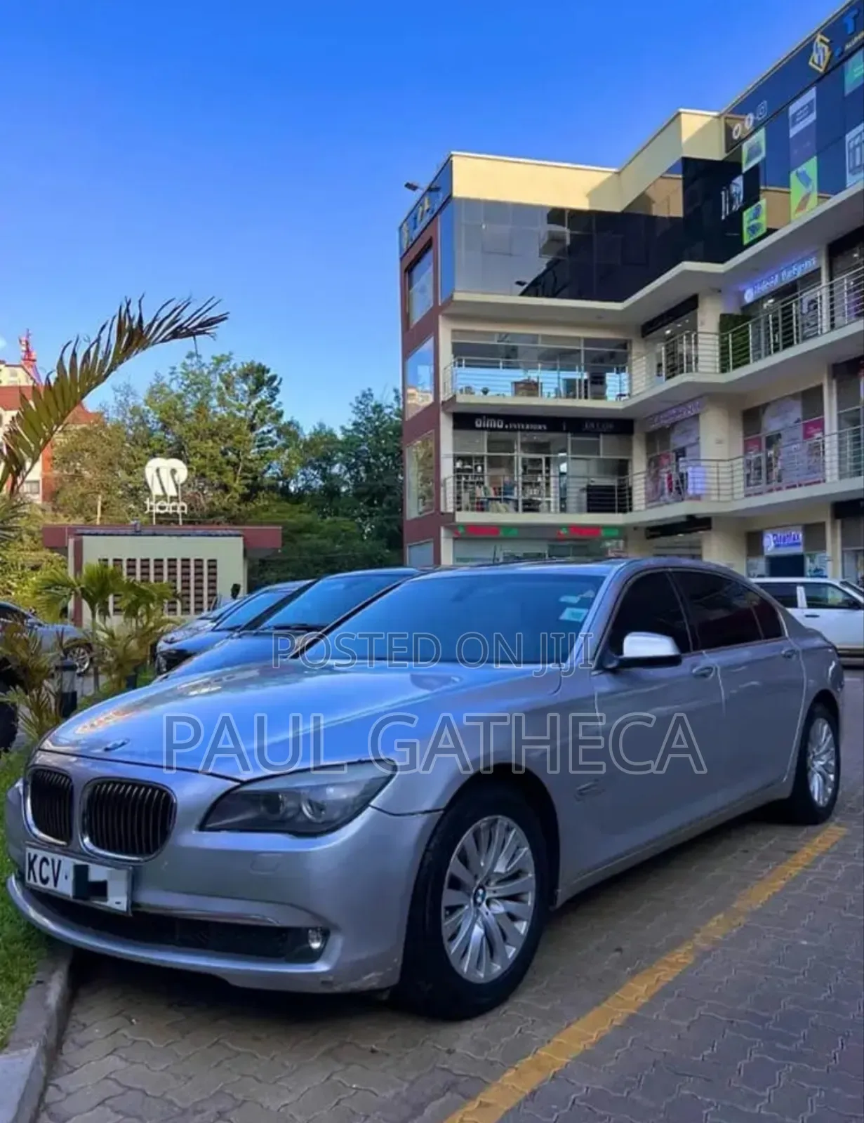 BMW 7 Series 730Li 2012 Silver