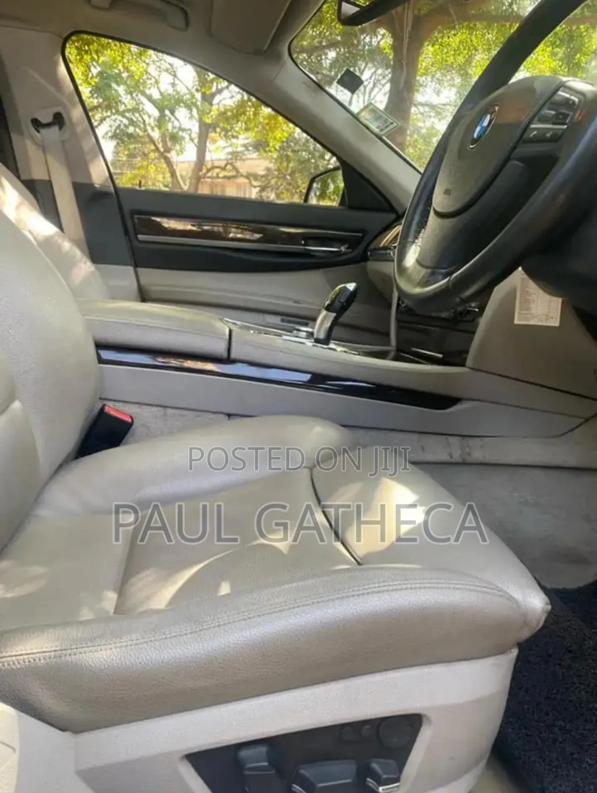 BMW 7 Series 730Li 2012 Silver