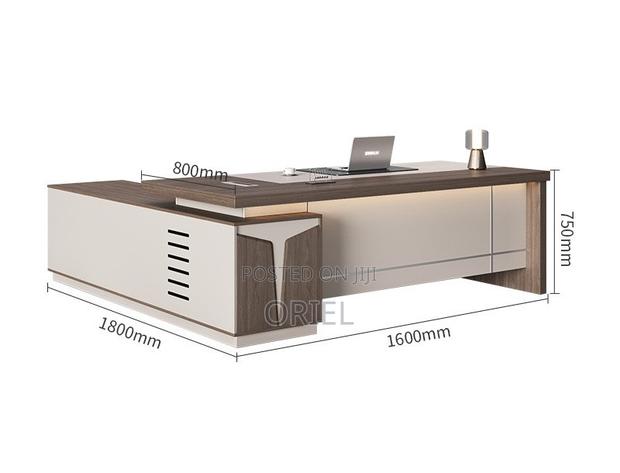Executive Office Desk : Modern Office 1800mm L-Shaped Desk - thumbnail 3