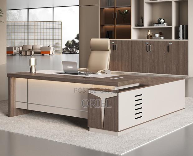 Executive Office Desk : Modern Office 1800mm L-Shaped Desk - thumbnail 14